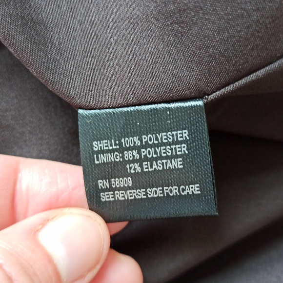 NWT Gianni Bini Brown Boho Long Sleeve Peasant Mini Dress - Picture 7 of 8